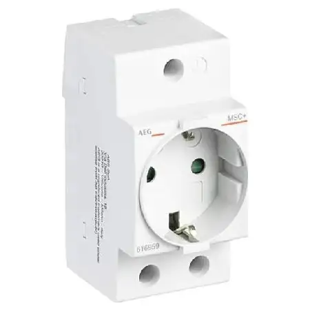 Steckdose SCHUKO MSC+ mit integrierter Kindersicherung 2CSM616959R0721