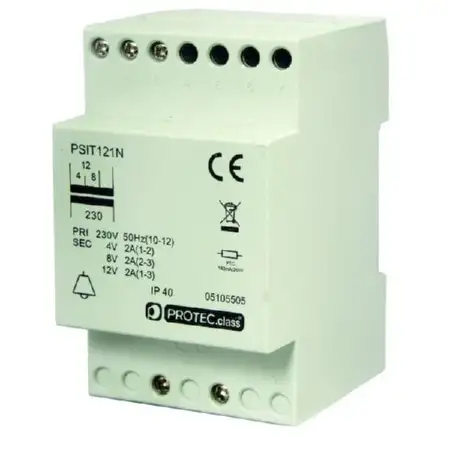 Sicherheitstransformator PSIT121N 4/8/12V 05105505