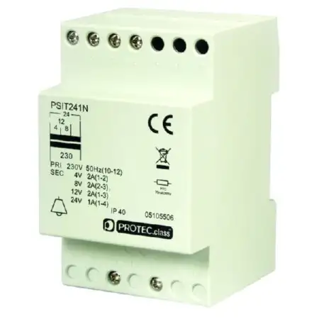 Sicherheitstransformator PSIT241N 4/8/12/24V 05105506