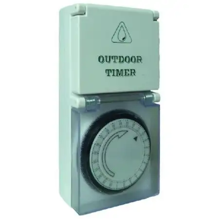 Steckdosenuhr PSDUM44 mechanisch IP44 05104508
