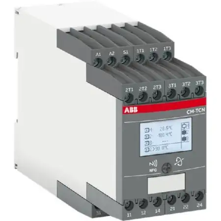 Temperaturüberwachungsrelais CM-TCN.011S -200.+850°C 24 V AC/DC 1SVR750740R0110