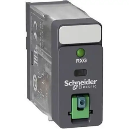 steckbares Interface-Relais RXG 1W 24VDC 10A m. LED m. Prüftaste RXG12BD