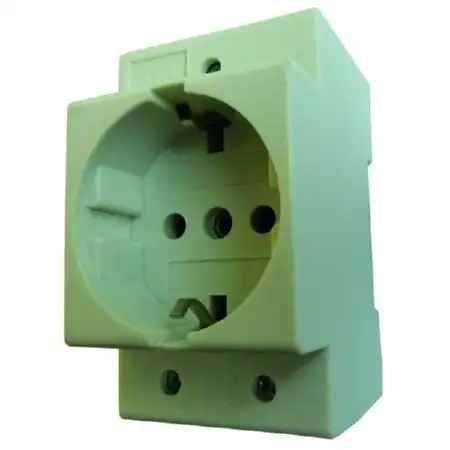 DIN-Schaltschranksteckdose PDSD 16A für Hutschiene 05103137