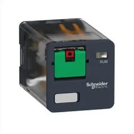 steckbares Universalrelais RUM 3W 120VAC 10A o. LED m. Prüftaste RUMC31F7