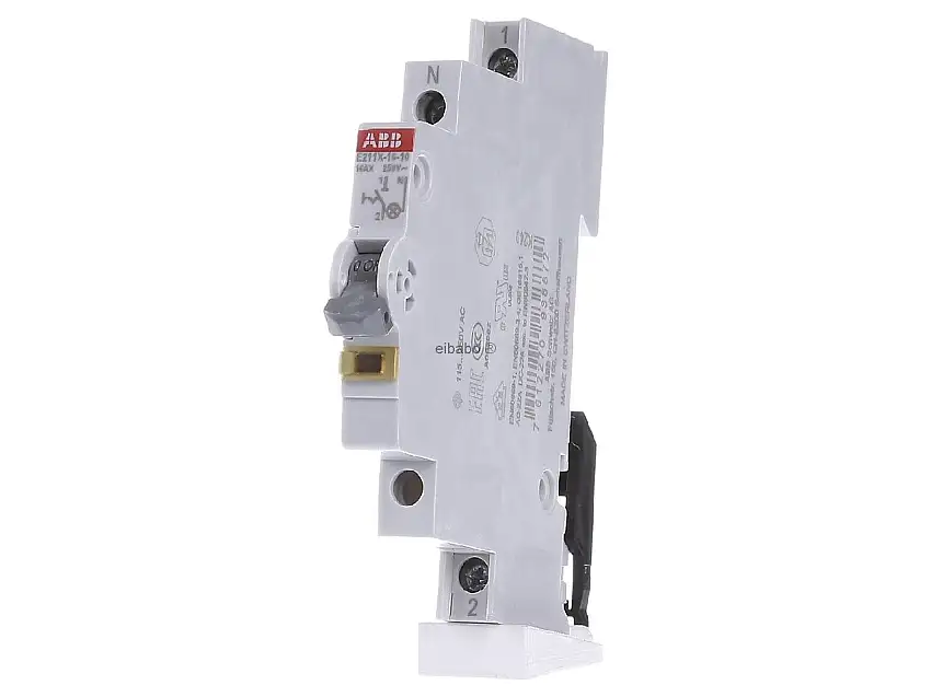 Ausschalter mit LED gelb E211X-16-10