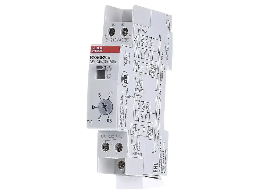 Treppenlicht-Zeitschalter E232E-8/230N