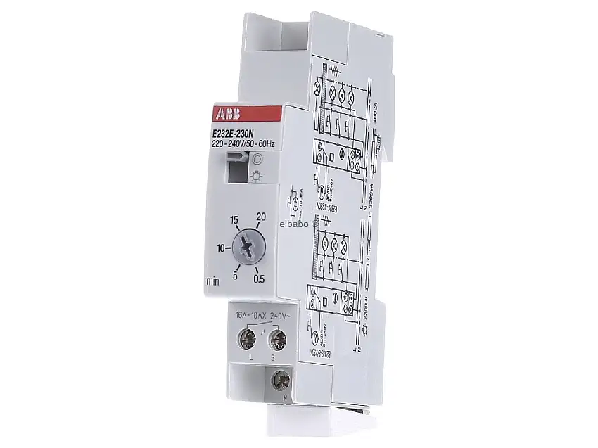 Treppenlichtzeitschalter 0,5-20min,6VA E 232E-230N