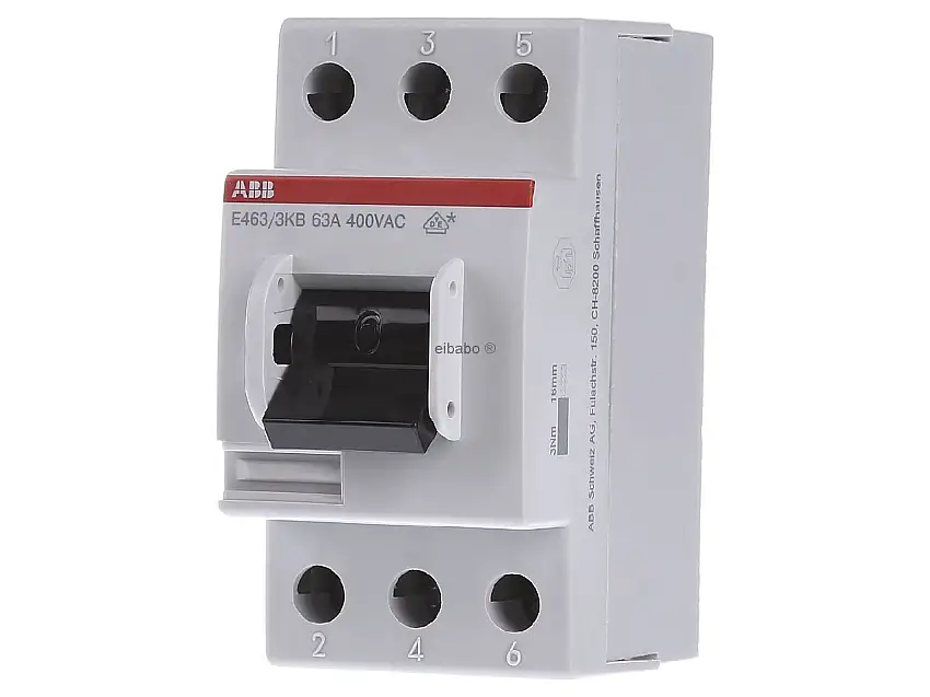 Ausschalter 63A 3p. E 463/3-KB