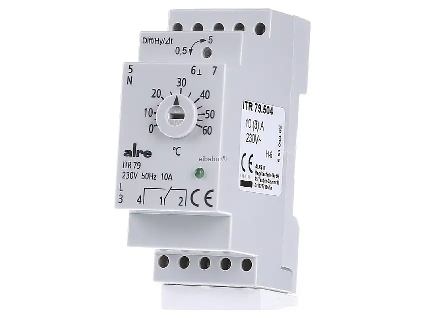 Hutschienenregler elektron,0-60Gr ITR 79.504