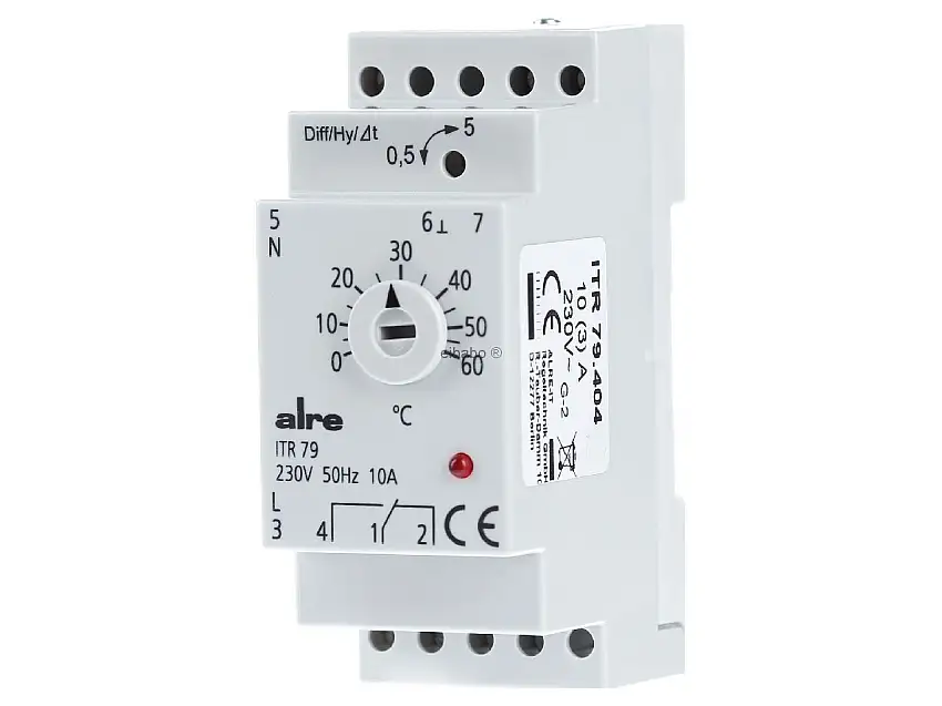 Hutschienenregler elektron,0-60Gr ITR 79.404