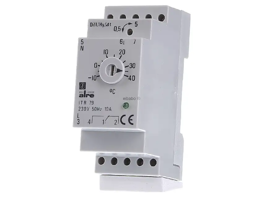 Hutschienenregler elektron,-10bis+40Gr ITR 79.508