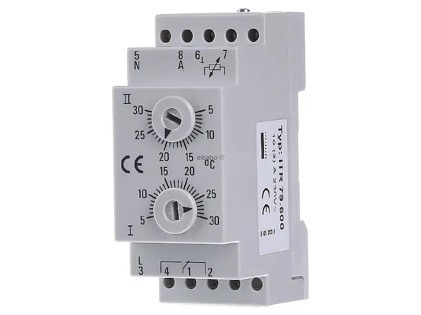 Hutschienenregler elektron,2x 5bis30Gr ITR 79.600