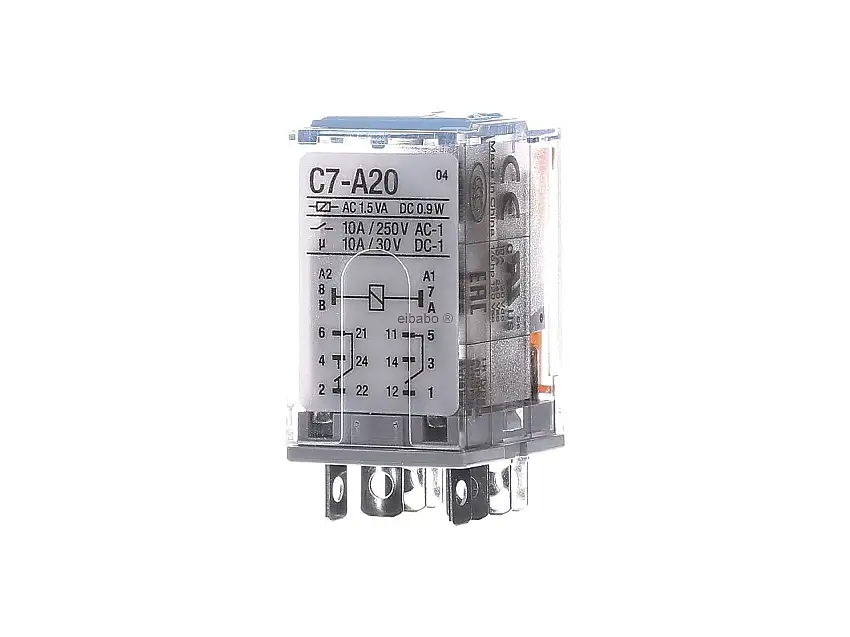 Miniaturleistungsrelais C7-A20/DC24V-Releco