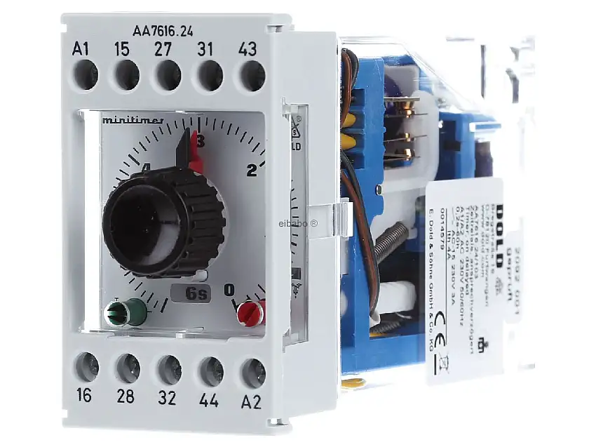 Zeitrelais, anzugverzögert 0,2S-60H 50/60HZ AA7616.24/103 230V
