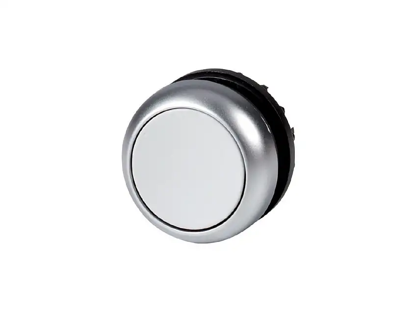 Drucktaste flach, grau M22-D-GR