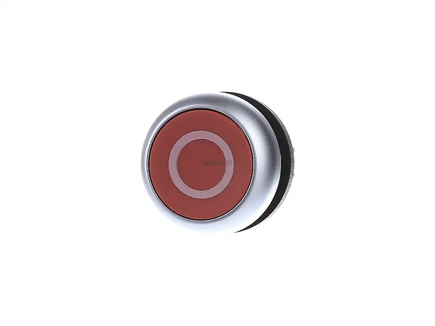 Drucktaste flach,rot M22-D-R-X0