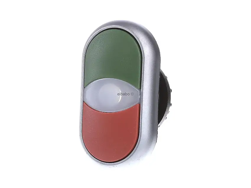 Doppeldrucktaste beleuch., blanko M22-DDL-GR