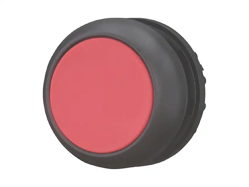 Drucktaste flach,rot M22S-D-R