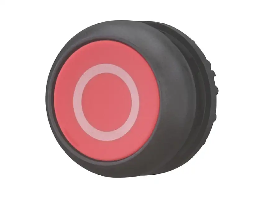 Drucktaste flach,rot M22S-D-R-X0