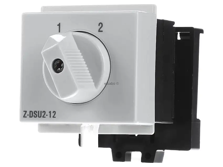 Drehschalter 2p, UM, 1 -2 Z-DSU2-12