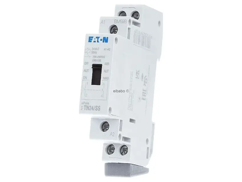 Vorwahl-Relais 24VAC/50Hz, 2S, 20A Z-TN24/SS