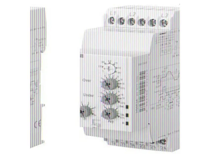 Drehstrom-Netzwächter AC 3x220-3x480V 5A DWN 2