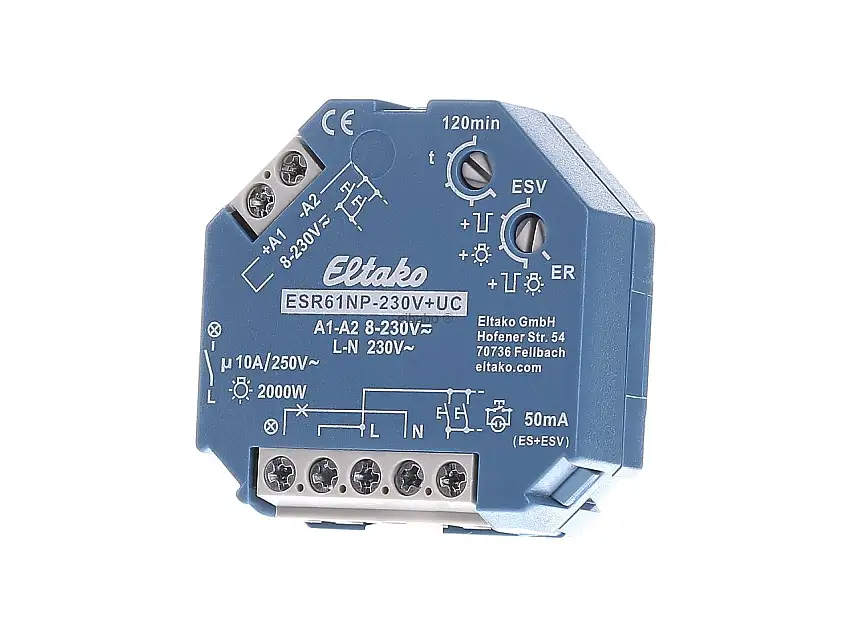 Stromstoßschalter 1S nicht potentialfrei 10A ESR61NP-230V+UC
