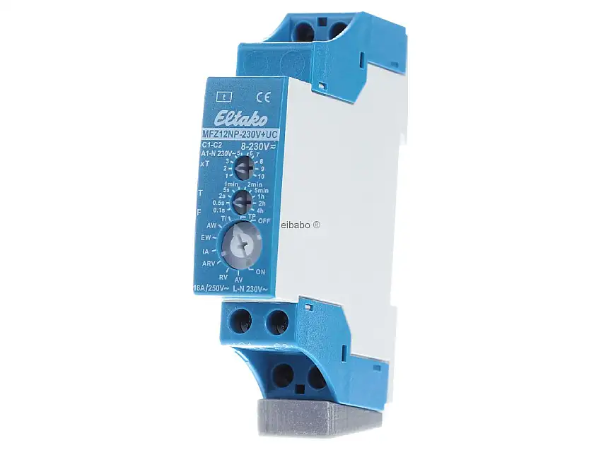 Zeitrelais, Multifunktion 1 Schließer, 16A/250V AC MFZ12NP-230V+UC