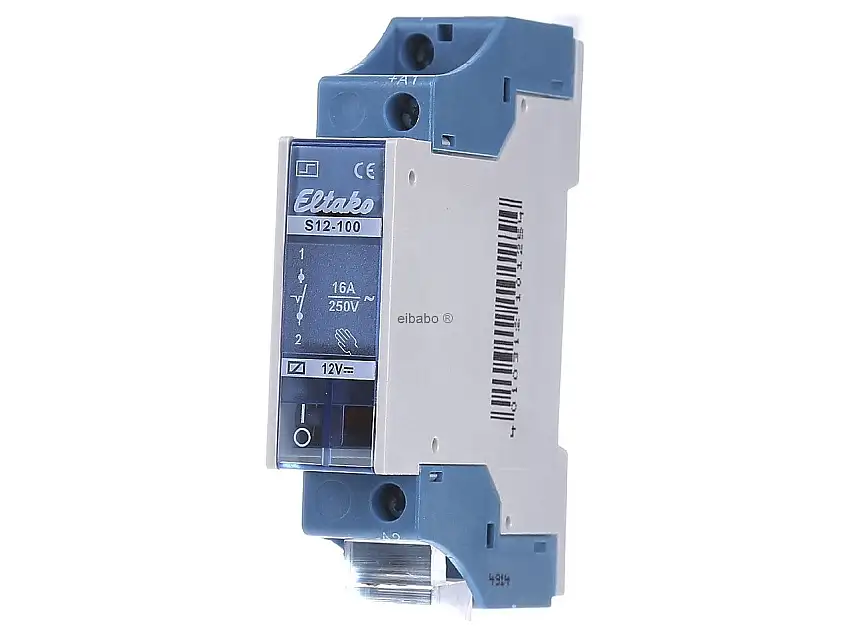 Stromstoßschalter 1 Schließer 16A S12-100-12V DC