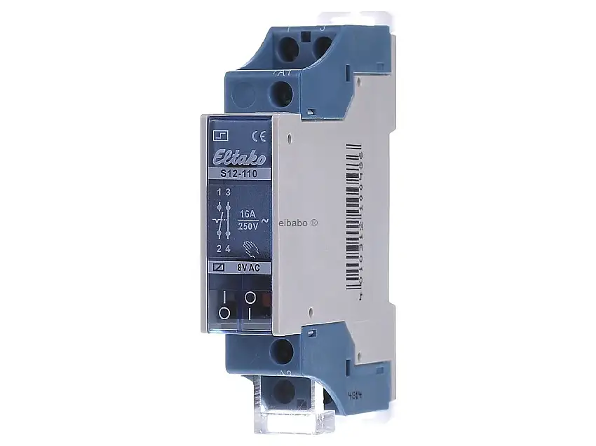 Stromstoßschalter 1S1Ö 16A S12-110-8V