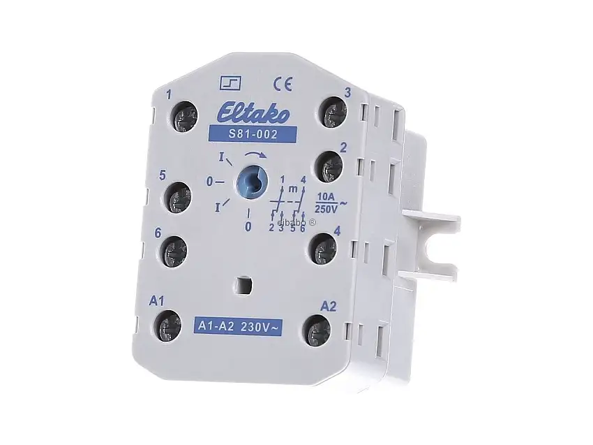 Stromstoßschalter für EB/AP 2U 10A S81-002-230V
