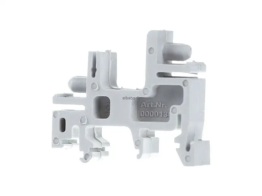 Halter für 2 Erd/N-S.Schiene mit 142/166 Abgängen EB142-166SUP2