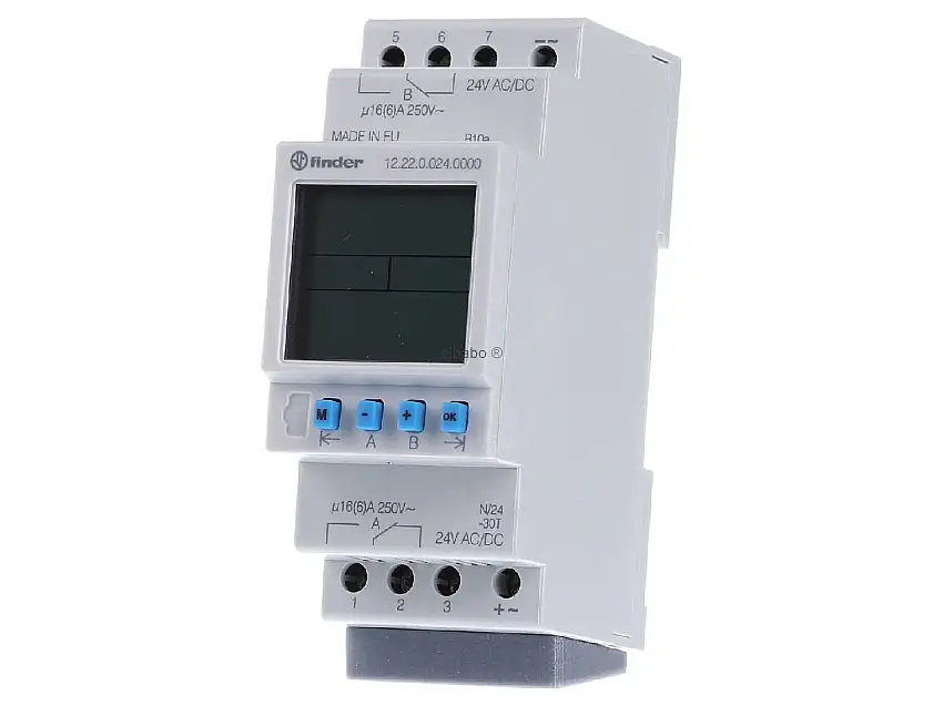 Wochenprog.-Schaltuhr für RE 2W/24VAC/DC 12.22.0.024.0000