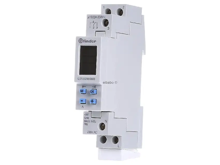 Zeituhr elektro.Woch-Prog. Gangres.,1W 230V AC 12.71.8.230.0000