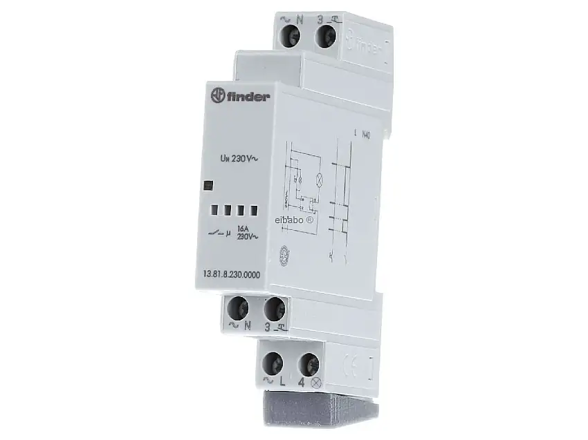 Stromstoßschalter 1 Schließer 16A 230V AC 13.81.8.230.0000