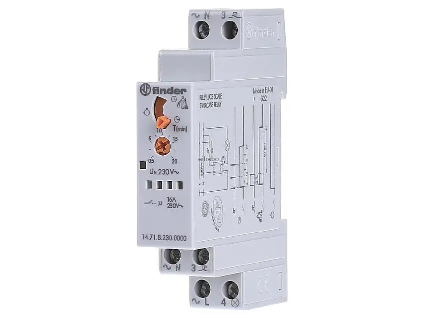 Treppenhausaut.N/L schalt. 1 Schließer 16A 230V AC 14.71.8.230.0000