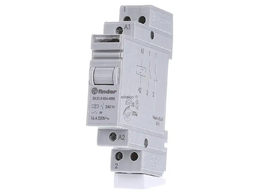 Stromstoßschalter für DIN-Schiene 1S 20A 24VDC 20.21.9.024.4000