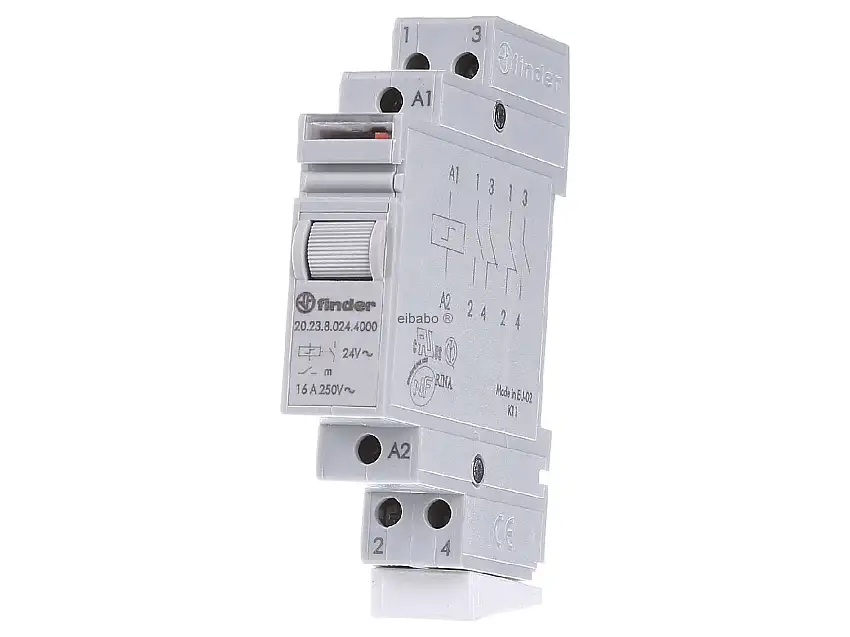Stromstoßschalter für DIN-Schiene 1S/1Ö 20A 24VAC 20.23.8.024.4000