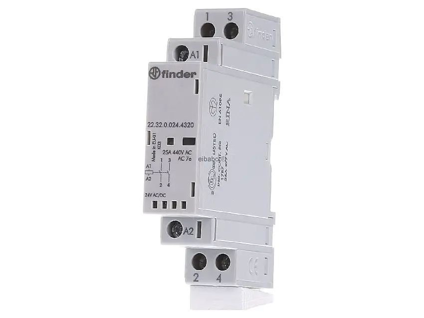 Installationsschütz 24VAC/DC,2S,LED 22.32.0.024.4320