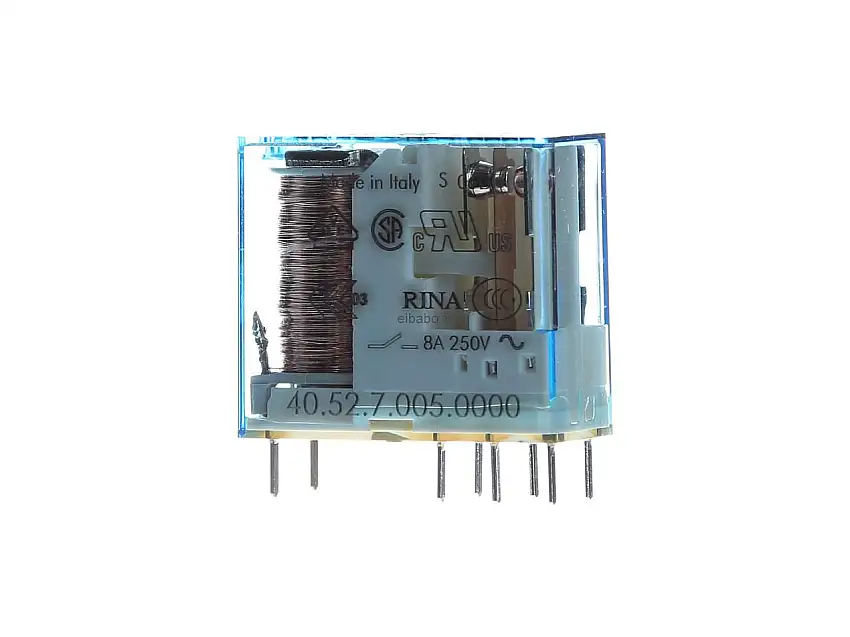 Steck-/Printrelais 2W 8A Spule 5VDC 40.52.7.005.0000
