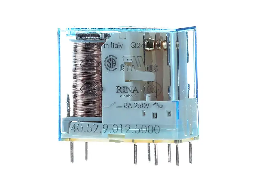 Steck/Printrel.12VDC 2W 8A Raster 5mm Gold-K. 40.52.9.012.5000