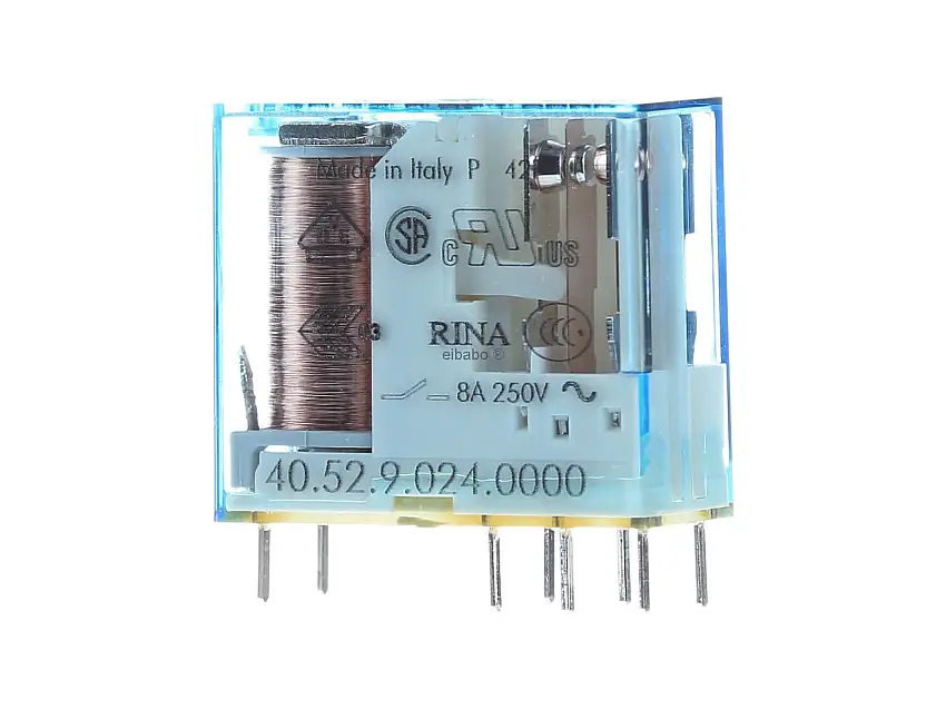 Steck/Printrel.24VDC 2W 8A Raster 5mm 40.52.9.024.0000
