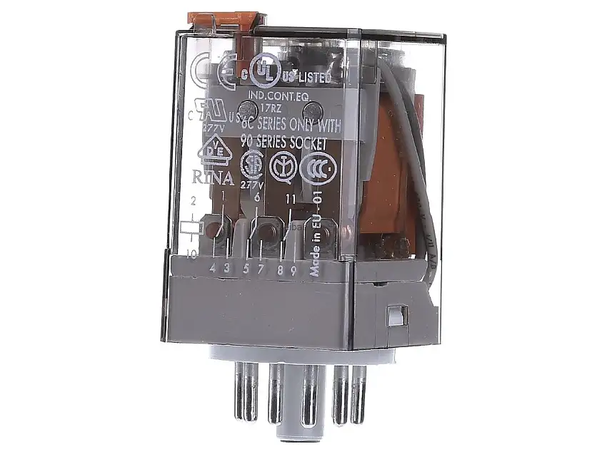 Ind-Rel.LED11polig230V AC 3W für Fas. 90.73/112 60.13.8.230.0050