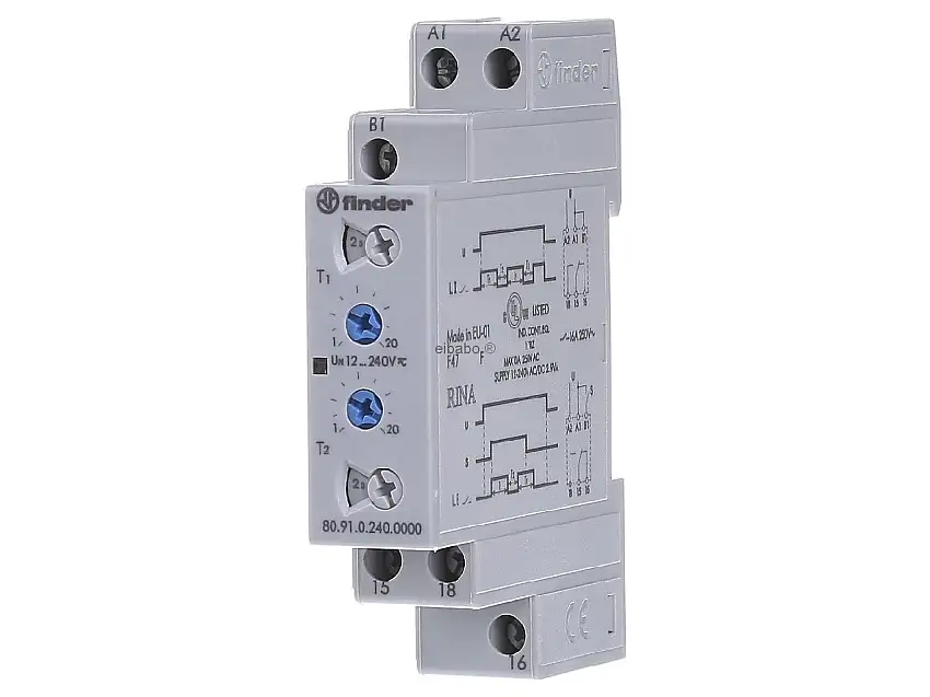 Taktgeber asymetrisch 12-240V AC/DC,2W,16A 80.91.0.240.0000