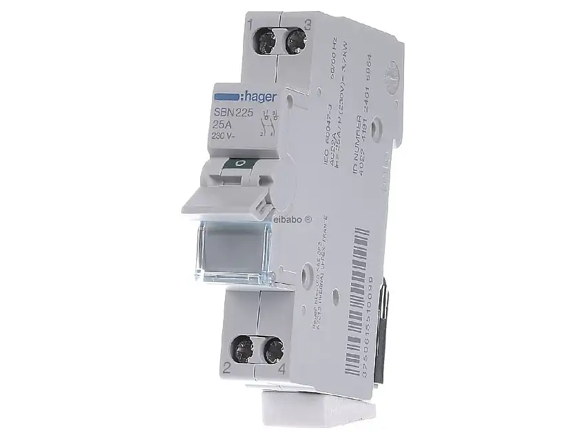 Ausschalter, 2polig, 25A SBN225