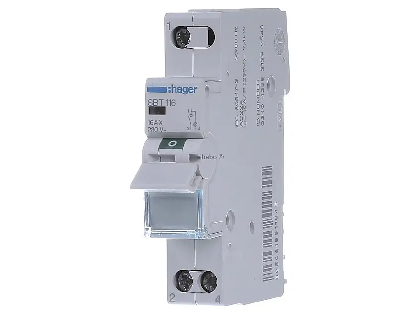Ausschalter, 1polig, 16A SBT116