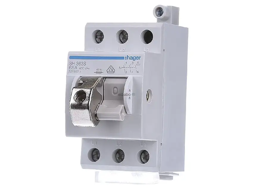 Ausschalter 63A,3-pol,sperrbar SH363S