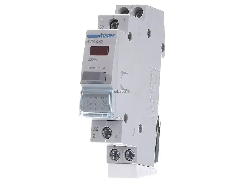 Taster 2S rot,230V AC SVN432