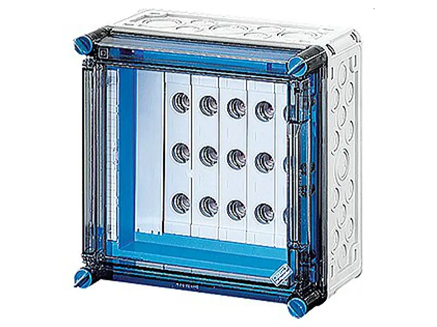 Sicherungsgehäuse 5x D02 63A 3polig Mi 3232