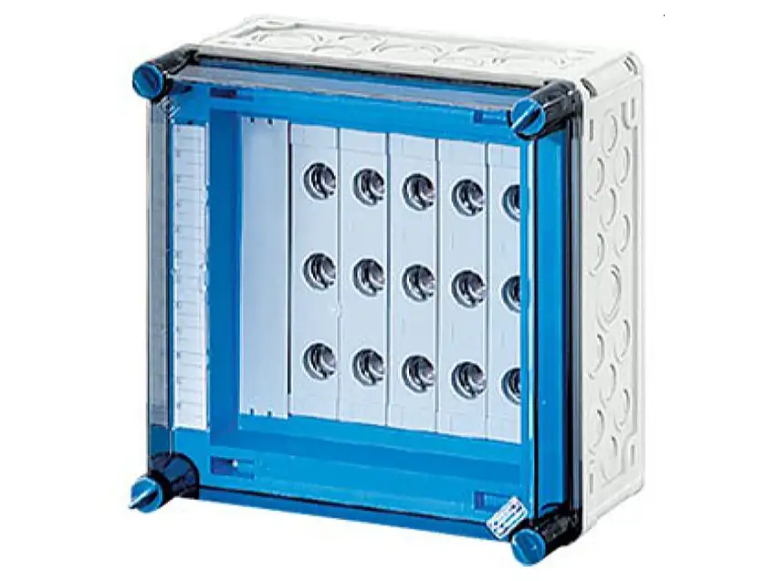 Sicherungsgehäuse 5x D02 63A 3polig Mi 3236